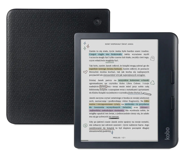 Kobo Libra Colour czarny 32GB - 1543270 - zdjęcie
